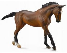 Žaislinė figūrėlė Collecta Thoroughbred Marebay 89578, ruda/juoda