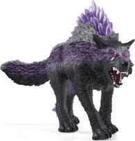 Žaislinė figūrėlė Schleich Shadow Wolf 42554, 14.5 cm, juoda/violetinė