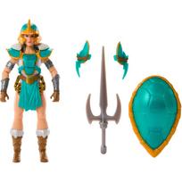 Žaislinė figūrėlė Mattel Masters Of The Universe Turtles Of Grayskull Teela HTH15, 14 cm, aukso/geltona/žalia