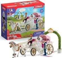 schleich horse - Figūrėlių rinkinys Schleich Horse Club Wedding Carriage 42641, įvairių spalvų - 1 nuotrauka