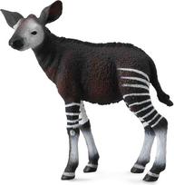Žaislinė figūrėlė Collecta Okapi Calf 88533, 7 cm, balta/juoda