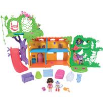 Figūrėlių rinkinys, su priedais Spin Master Dora Rainforest Casita, įvairių spalvų