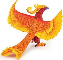 Žaislinė figūrėlė Papo Phoenix 410658, 13 cm, raudona/geltona