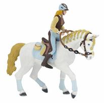 Žaislinė figūrėlė Papo Trendy Riding Womens Horse 427476, 14.5 cm, įvairių spalvų