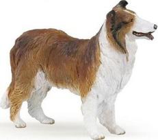 Žaislinė figūrėlė Papo Collie Sheepdog 401370, ruda