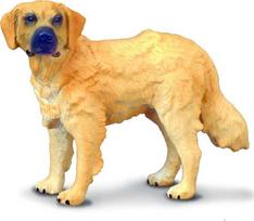 Žaislinė figūrėlė Collecta Golden Retriever 88116, 7 cm, ruda