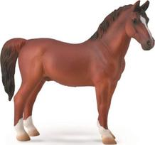 Žaislinė figūrėlė Collecta Hackney Stallion Chestnut 88915, 14.5 cm, ruda
