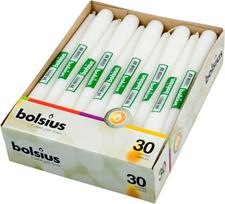 zvakes stalo - Stalo žvakė, baltos sp., 2,35 x 24,5 cm - 2 nuotrauka