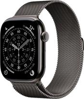 apple watch milanese loop - Apple Watch Series 11 46mm Slate Titanium (Titano) - 1 nuotrauka