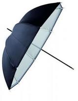 Falcon Eyes Umbrella URN-48TSB1 Transparent White + Silver/Black Cover 122 cm