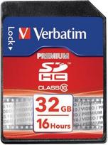 32gb atminties kortel - Verbatim 32GB SDHC Class 10 - 1 nuotrauka