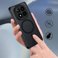 Tech-Protect MagMat MagSafe dėklas Xiaomi Redmi Note 14 Pro+ 5G - Juodas (Black)