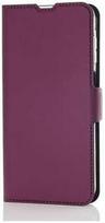 Wave Book Case suojakuori Samsung Galaxy A17 5G / A17 4G, dūminis sangrijas (Smoky Sangria)