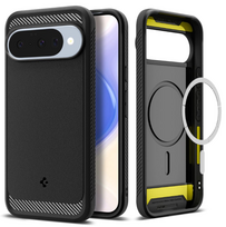 Spigen Rugged Armor MagSafe Case for Google Pixel 10 / 10 Pro - Juodas (Black)