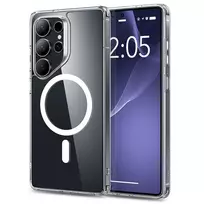 ESR Classic Hybrid HaloLock MagSafe dėklas, skirtas Samsung Galaxy S25 Ultra - Skaidrus (Clear)