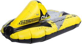 Bouncy Blizzard Pripučiama čiuožynė, juoda/geltona (Black/Yellow) 102 cm x 64 cm