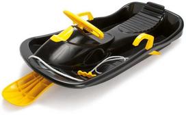 Dantoy Classic rogės su vairu ir stabdžiais 95 cm, Juodas (Black)