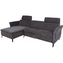 Kampinė sofa DAYTON LC, tamsiai pilka (Dark Grey)