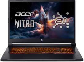 17.3 ryzen 16gb - Acer Nitro V 17 AI ANV17-41, Ryzen 5 240, 16 GB, 512 GB, 17", RTX 5060, Juodas (Black) - 1 nuotrauka