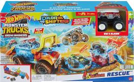 Mattel Hot Wheels Monster Trucks kovų arena „5 sirenos“, HPN73