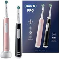 Oral-B Pro 1 Duo Juodas/Rožinis (Black/Pink)