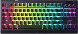 razer v4 - Razer BlackWidow V4 TKL HyperSpeed, Juoda (Black) - 1 nuotrauka