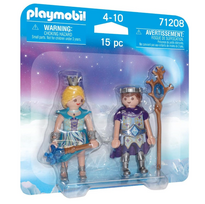 PLAYMOBIL DuoPacks Ledo Princesė ir Princas 71208