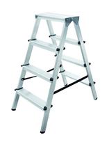 Kopėčios HERVIN EQUIPMENT AD0404A, aliuminės, dvipusės, 2 x 4 pakopų