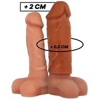 Virilxl Penio mova Liquid Silicone V3 Ruda (Brown)
