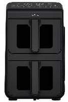 oro gruzdintuve - Lafe Dual Fry 10L Juoda (Black) - 1 nuotrauka