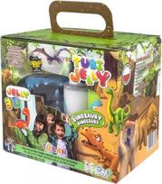 Tuban Tubi Jelly rinkinys su dinozaurais ir mini akvariumu TU3338, 6 spalvų