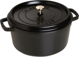zwilling puodas - ZWILLING Staub 40500-281-0 Apvalus ketaus puodas, 28 cm, Juodas (Black), 6.7 l - 1 nuotrauka