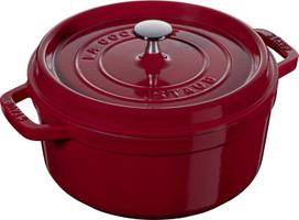 Staub LA COCOTTE Ketaus puodas apvalus 6,7 l, kaštoninis (Chestnut)