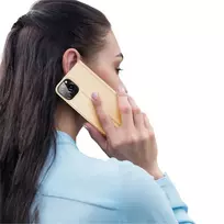 iphone 13 pro max deklas - Dux Ducis "Skin Pro Book Case iPhone 13 Pro Max" Gold - 9 nuotrauka