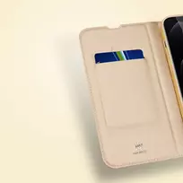 iphone 13 pro max deklas - Dux Ducis "Skin Pro Book Case iPhone 13 Pro Max" Gold - 14 nuotrauka