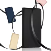 iphone 13 pro max deklas - Dux Ducis "Skin Pro Book Case iPhone 13 Pro Max" Gold - 20 nuotrauka