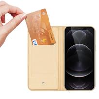 iphone 13 pro max deklas - Dux Ducis "Skin Pro Book Case iPhone 13 Pro Max" Gold - 26 nuotrauka