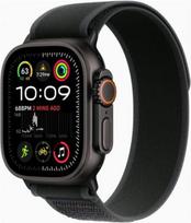 apple watch ultra - Apple Watch Ultra 2 GPS + Cellular 49mm Black Titanium Case with Black Trail Loop - S/M - 1 nuotrauka