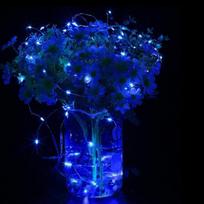 LED lempučių girlianda Springos CL0007, 1,9 m, mėlyna, 20 LED