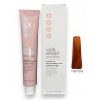 Milk Shake Smoothies pusiau ilgalaikiai plaukų dažai - 7.43 Vidutinė Varinė Aukso Blondinė (Medium Copper Golden Blonde)