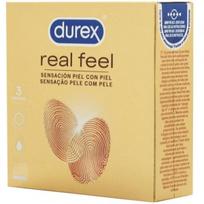 Durex prezervatyvai Real Feel, 3 vnt.