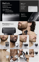one step - Braun Series 7 AIO7560 13in1 Tamsiai Pilkas (Dark Grey) - 1 nuotrauka
