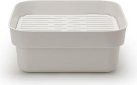 Brabantia indų plovimo dubuo su džiovinimo tinkleliu, šviesiai pilkas (Light Grey)
