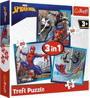 Trefl Dėlionė 3in1 Spider Friends 34874