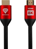 Genesis NKA-1993 HDMI - HDMI 3m 8K Raudonas (Red)