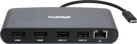 CalDigit Mini Dock Thunderbolt 3 (CD-TB3-MiniDock-HM) Juodas, Pilkas (Black, Grey)