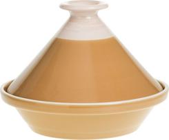 Secret De Gourmet TAJINE indas marokietiškajai virtuvei, keramika, geltona