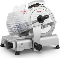 Royal Catering 10011406 Elektrinė pjaustyklė mėsai ir sūriui, 150W, 250 mm