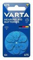 Varta 675, 1.45V, 6 vnt.