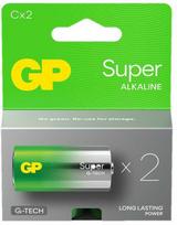GP Super Alkaline Baterijos C (LR14) 2 vnt.
